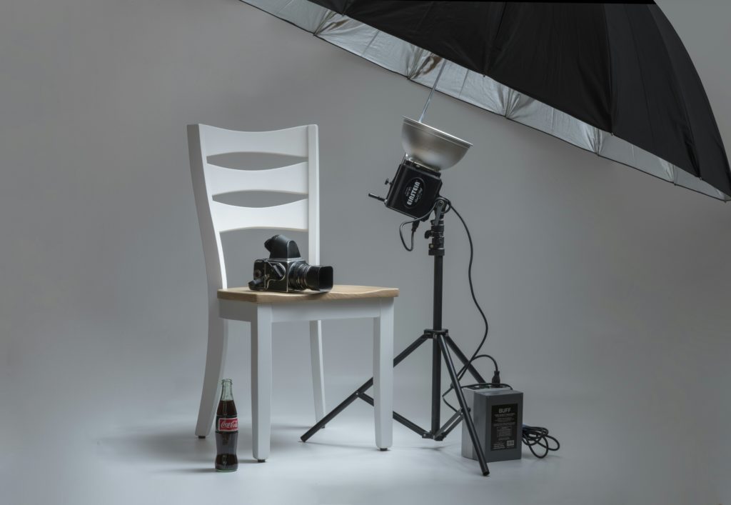 Identité forte d'une boutique en ligne en studio photo